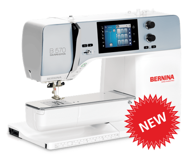 Bernina 570 QE | Sewing and Quilting Machine by Bernina Sewing Machines